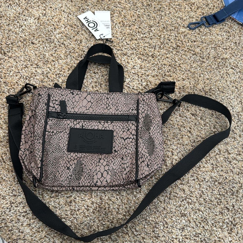 Aloha bag python crossbody bag 
NWT